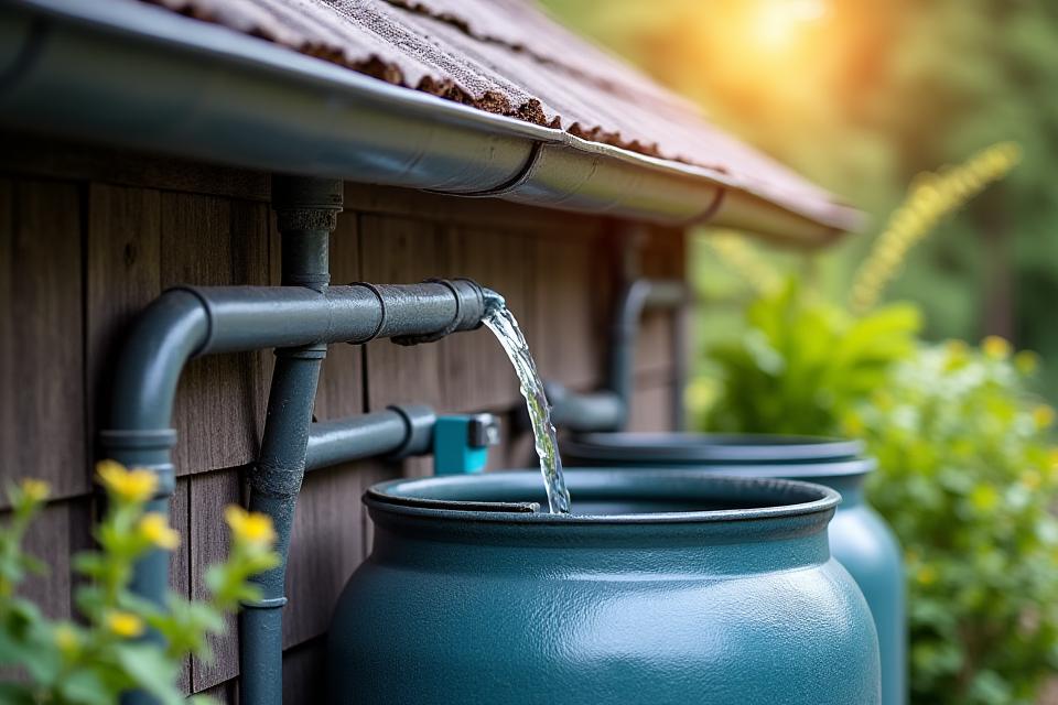Sistema de captación de agua lluvia sostenible